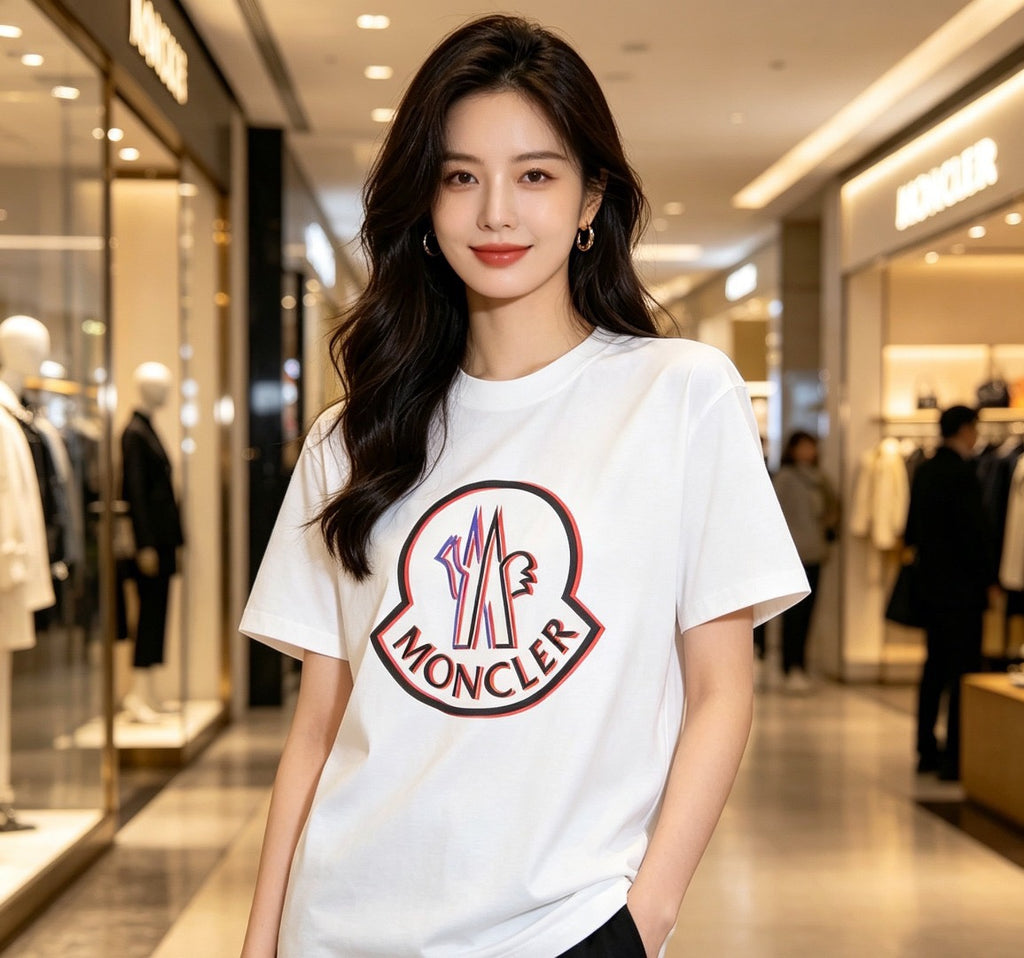 Moncler Graphic Logo Lightweight T-Shirt - view 14