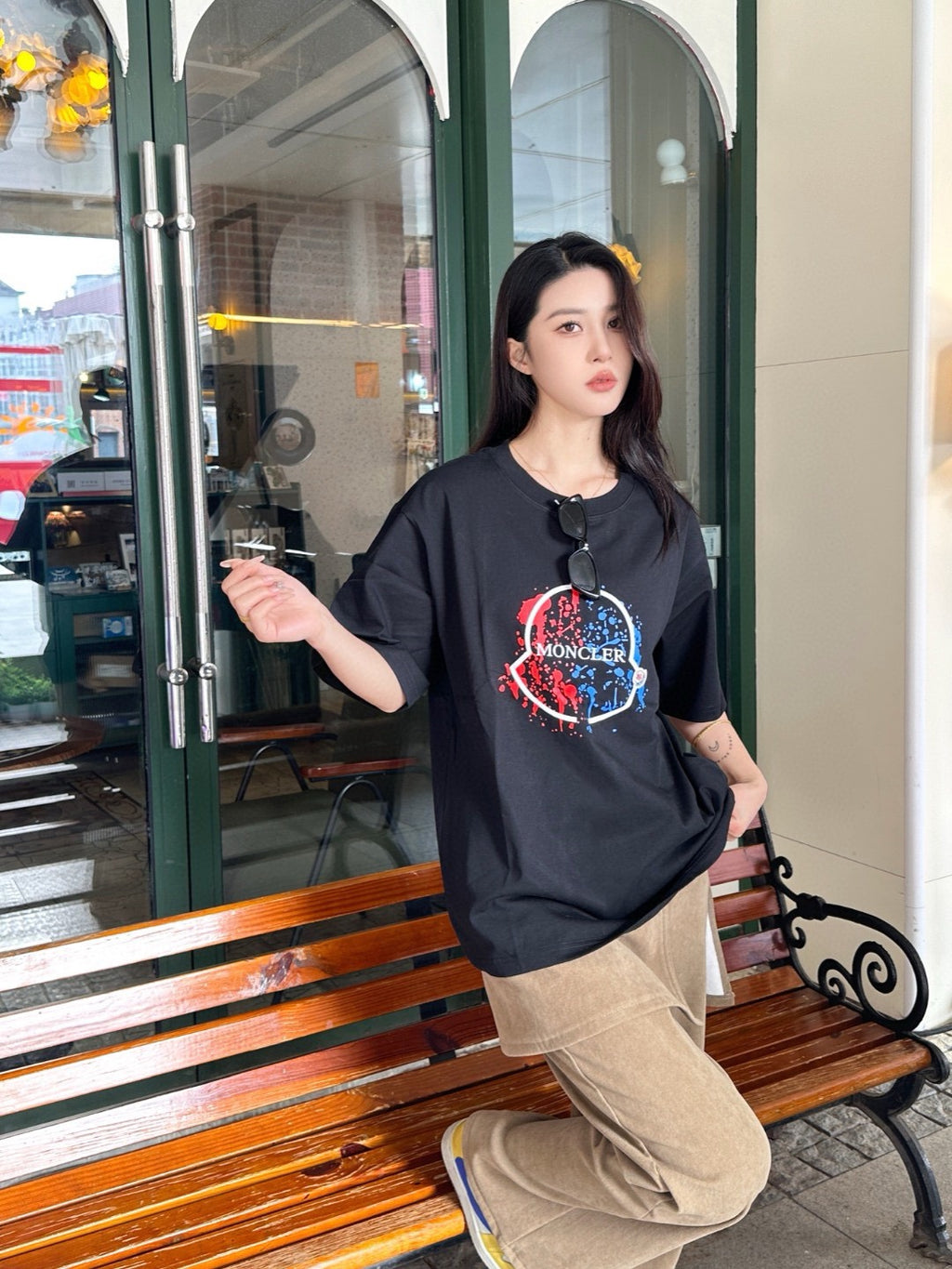 Moncler Graphic Logo T-Shirt - view 14