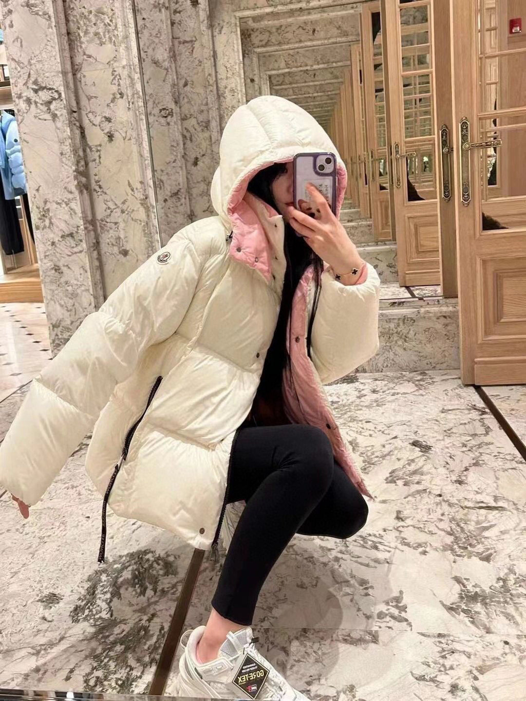 Moncler Zip-Up Logo Lightweight Down Jacket - view 14