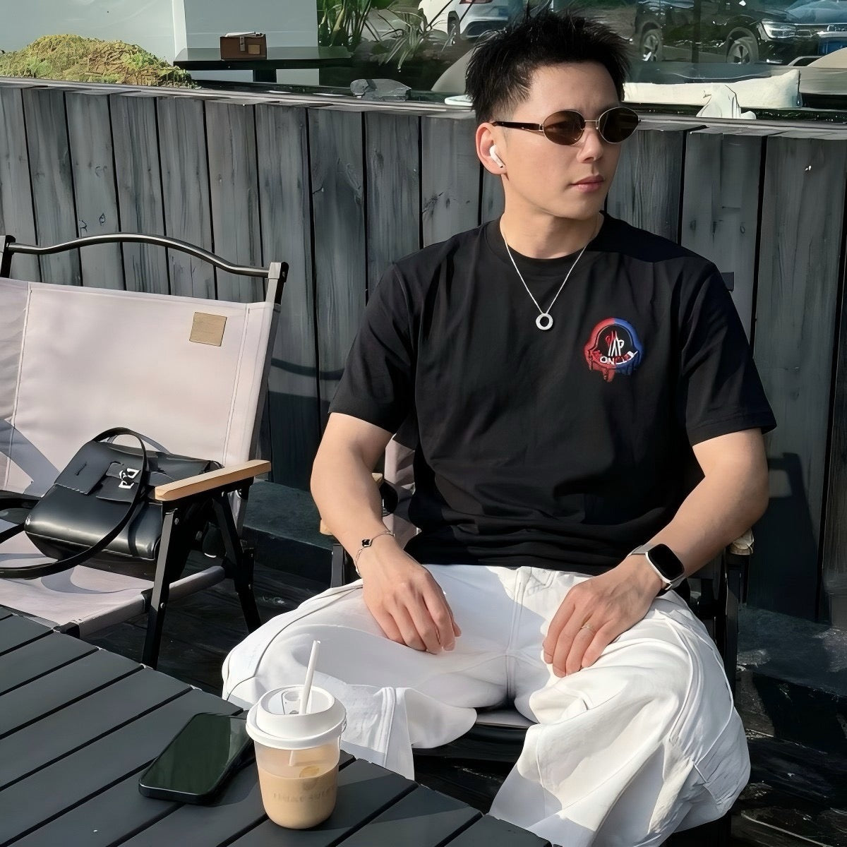 Moncler Embroidered Logo T-Shirt - view 14