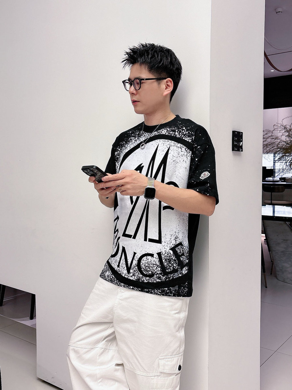 Moncler Graphic Logo T-Shirt - view 14