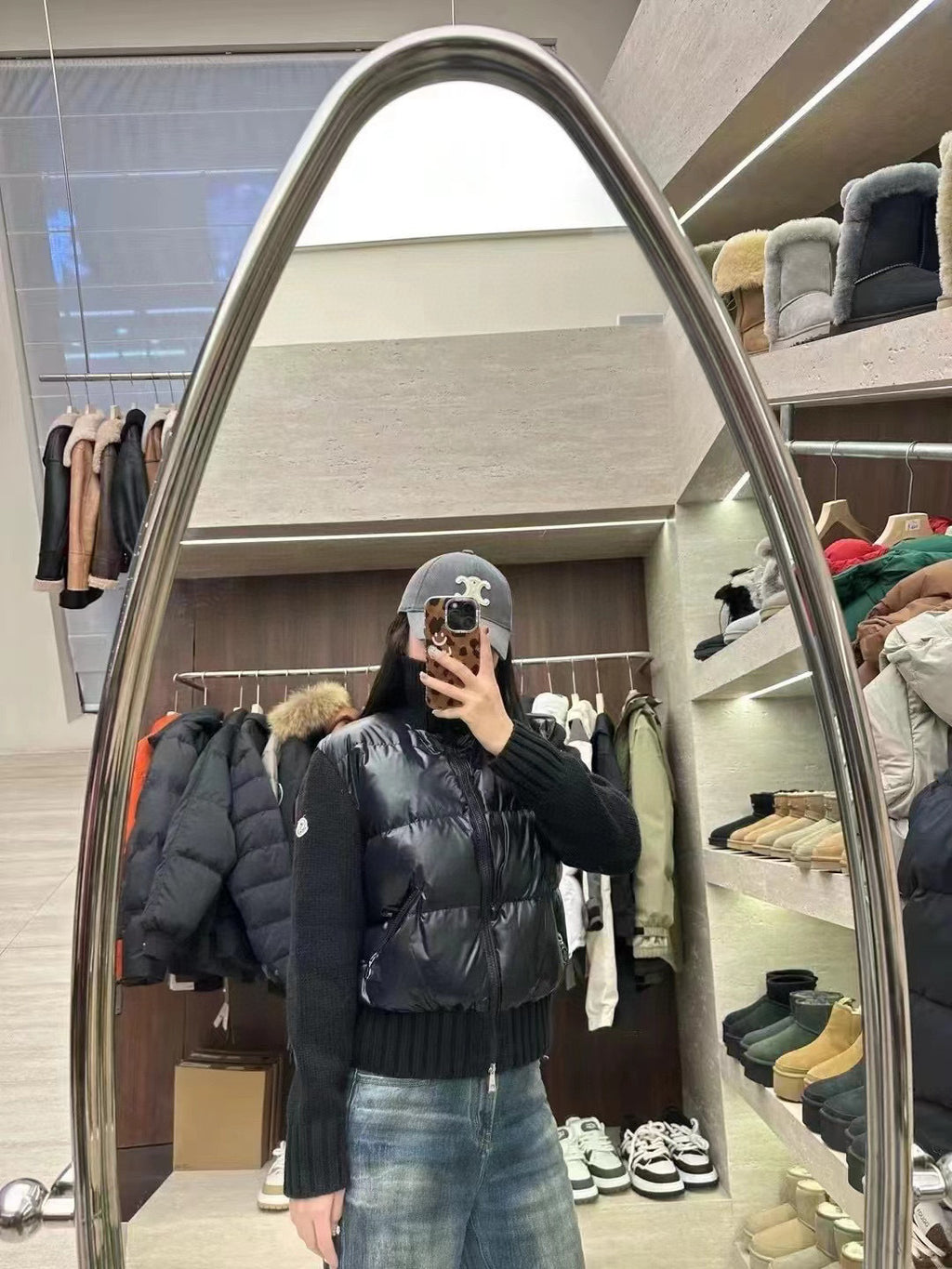 Moncler Embroidered Logo Down Jacket - view 15