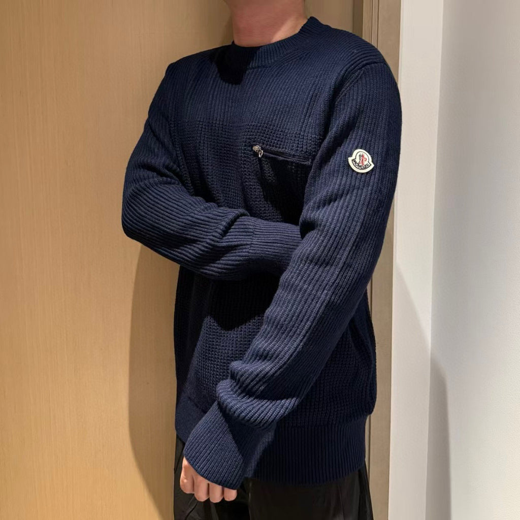 Moncler Embroidered Logo Sweater - view 15