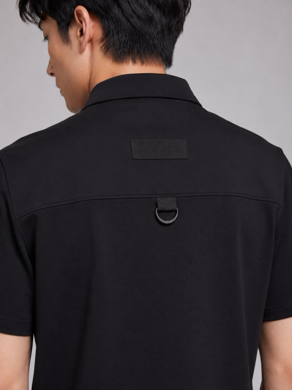 Moncler Zip-Up Logo Polo Shirt - view 15