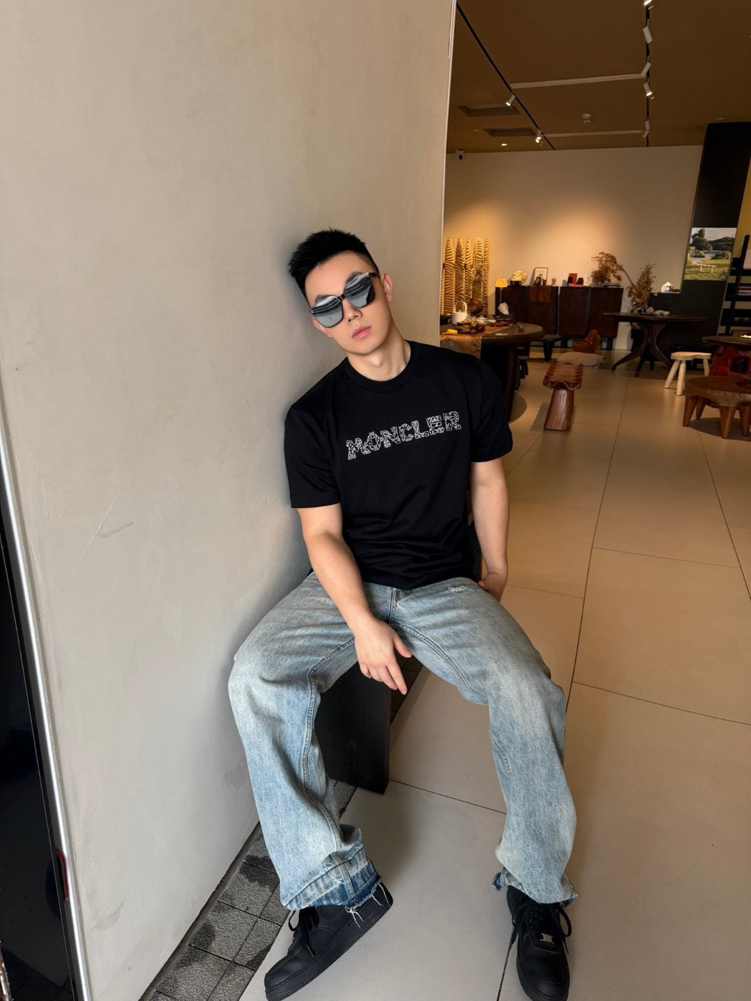 Moncler Embroidered T-Shirt - view 15