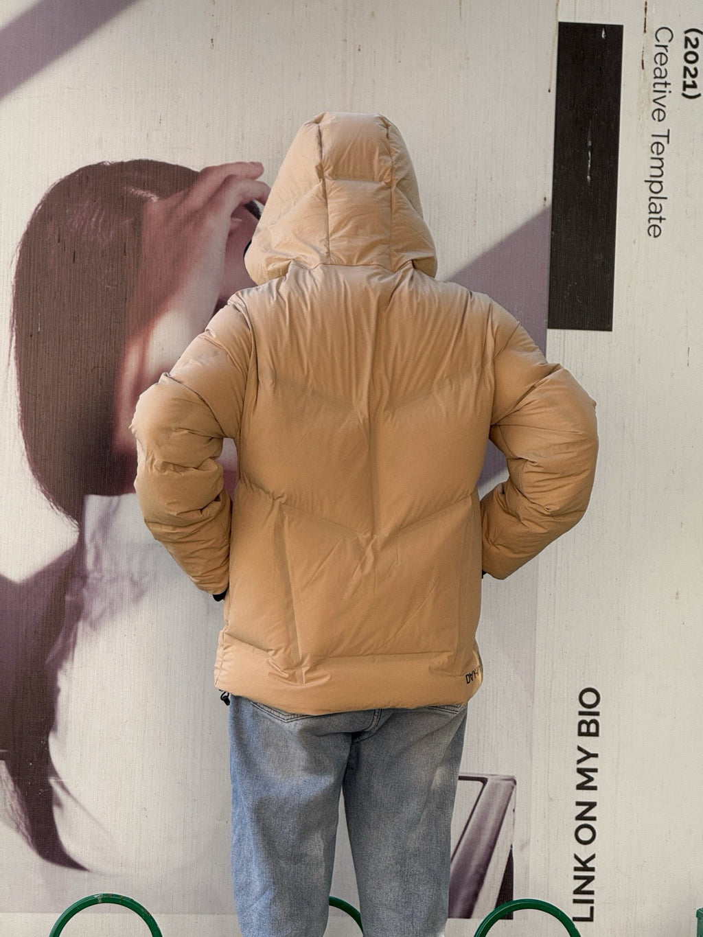 Moncler Hooded Logo Down Jacket - view 15