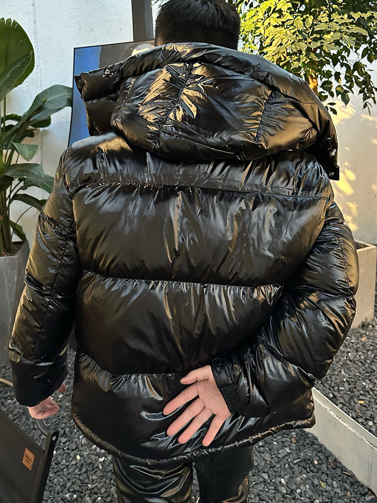 Moncler Hooded Zip-Up Down Jacket - view 15
