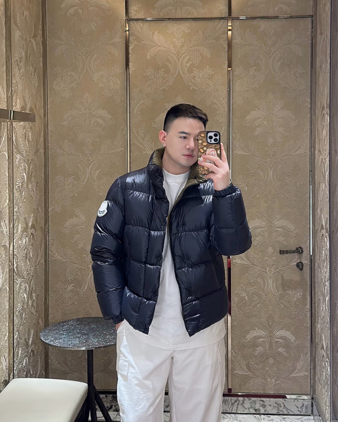Moncler Men's Zip-Up Down Jacket - view 15
