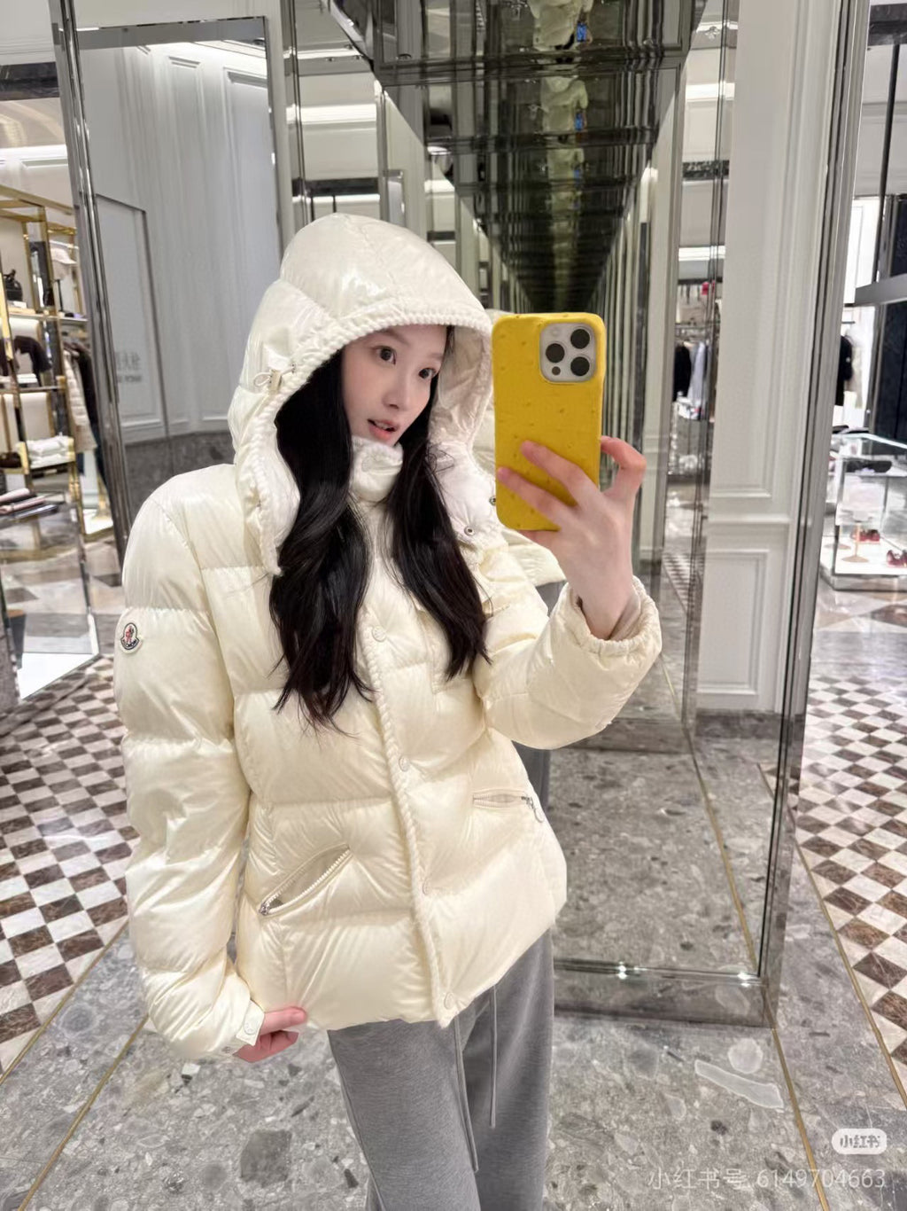 Moncler Women's Hooded Down Jacket - view 15