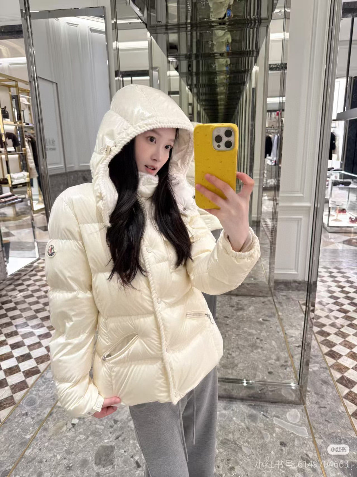 Moncler Women's Hooded Down Jacket - view 15