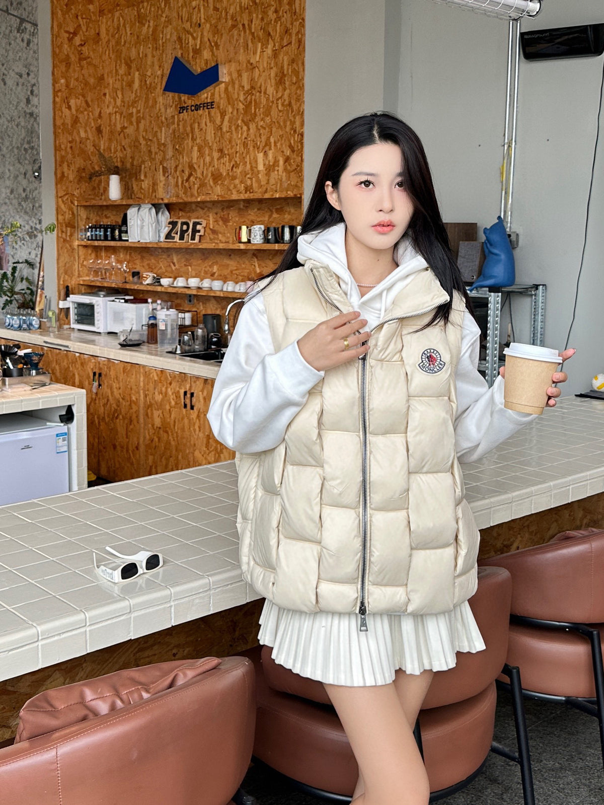 Moncler Women's Zip-Up Vest - view 15