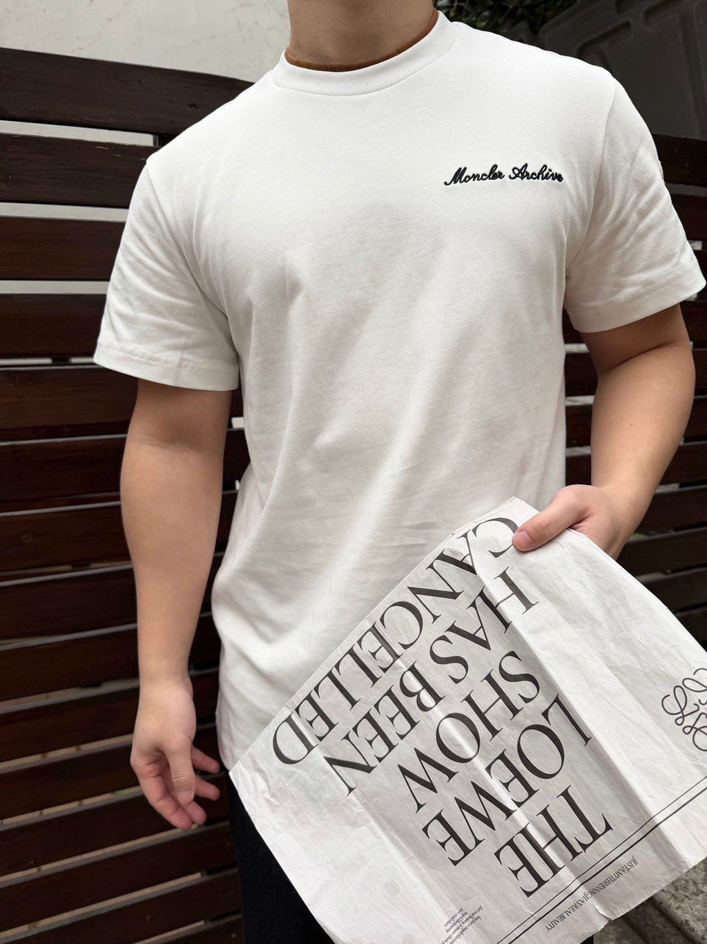 Moncler Men's Embroidered T-Shirt - view 15