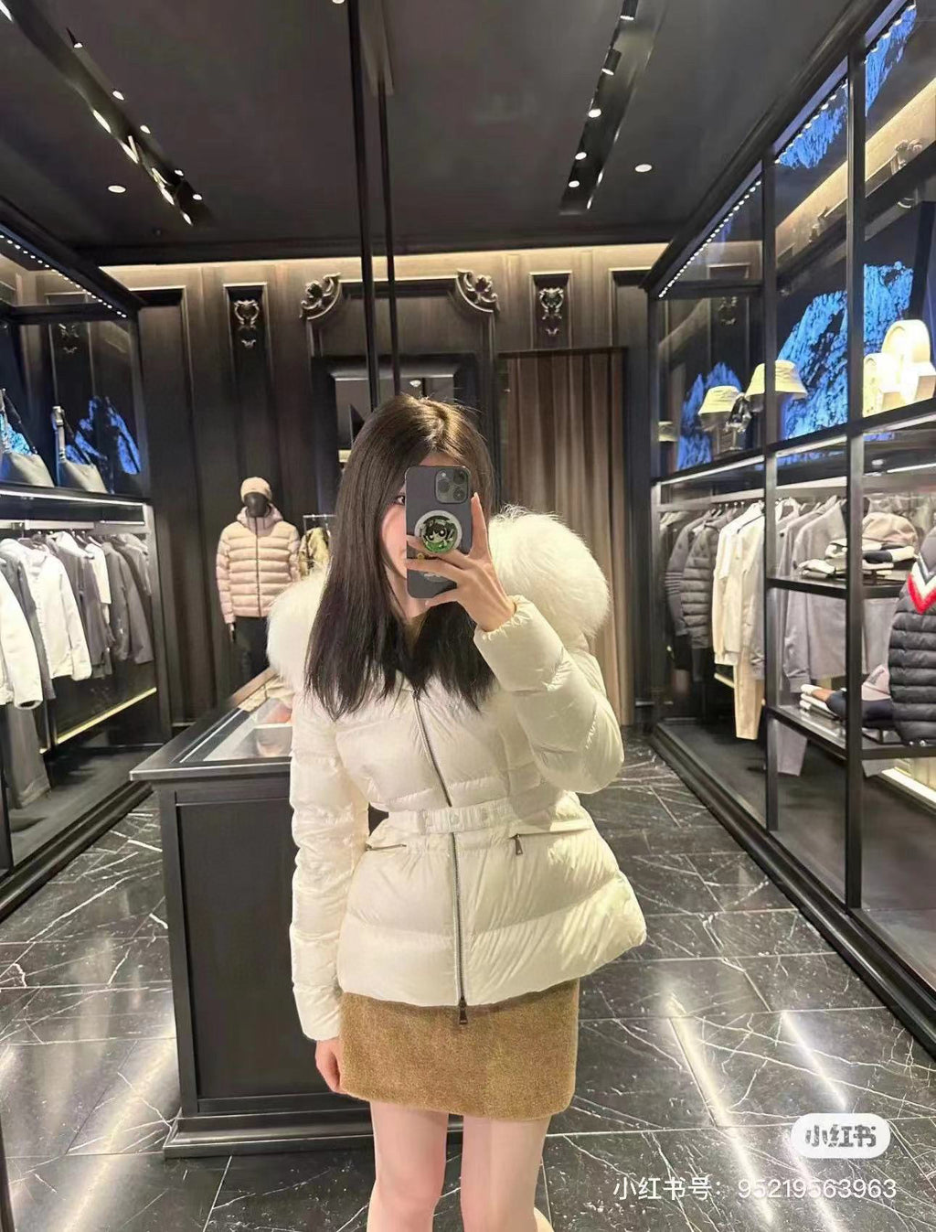 Moncler Women's Zip-Up Down Jacket - view 16