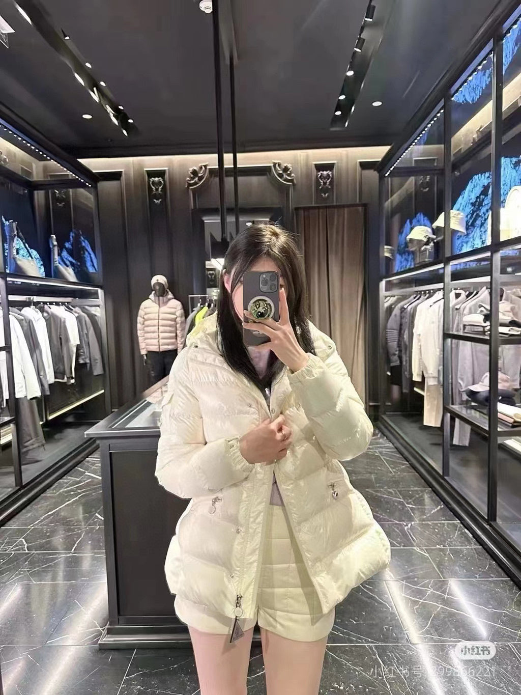 Moncler Women's Hooded Down Jacket - view 16