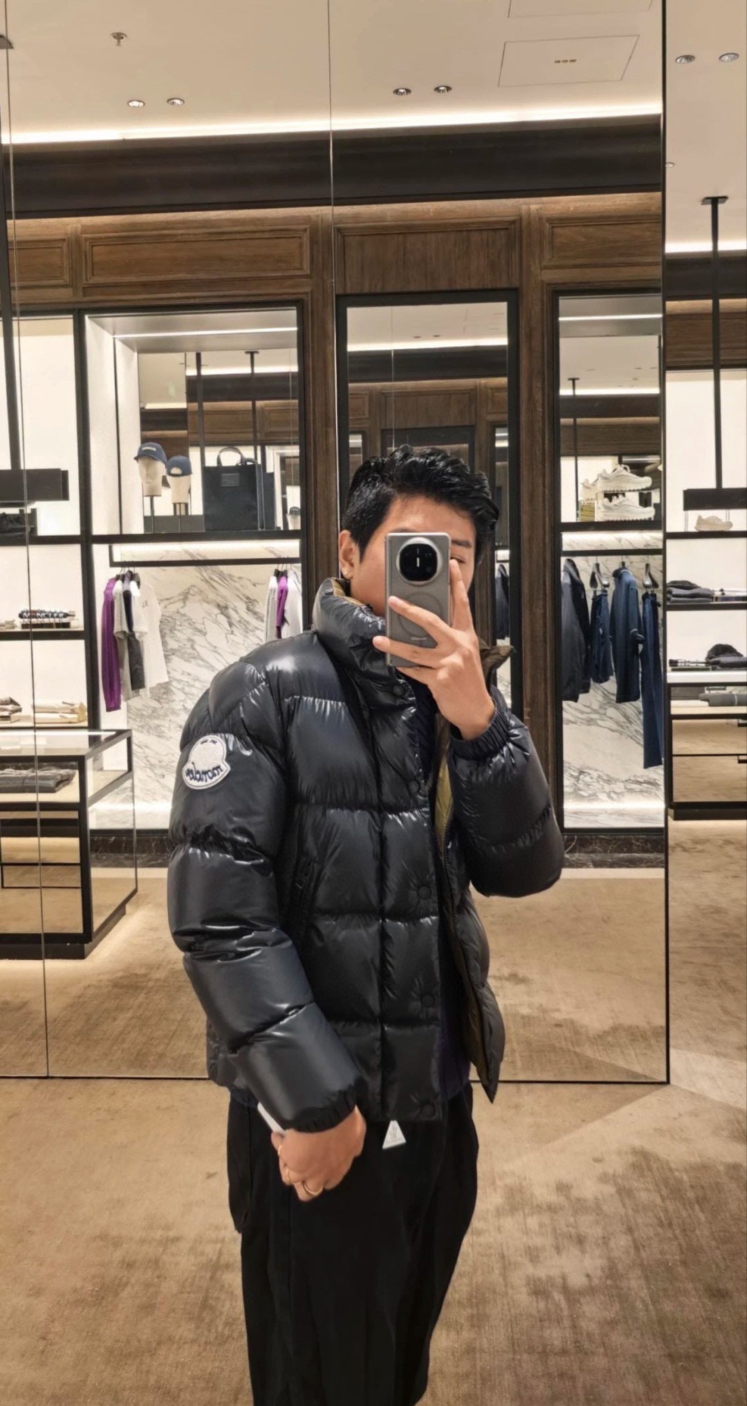 Moncler Men's Zip-Up Down Jacket - view 16