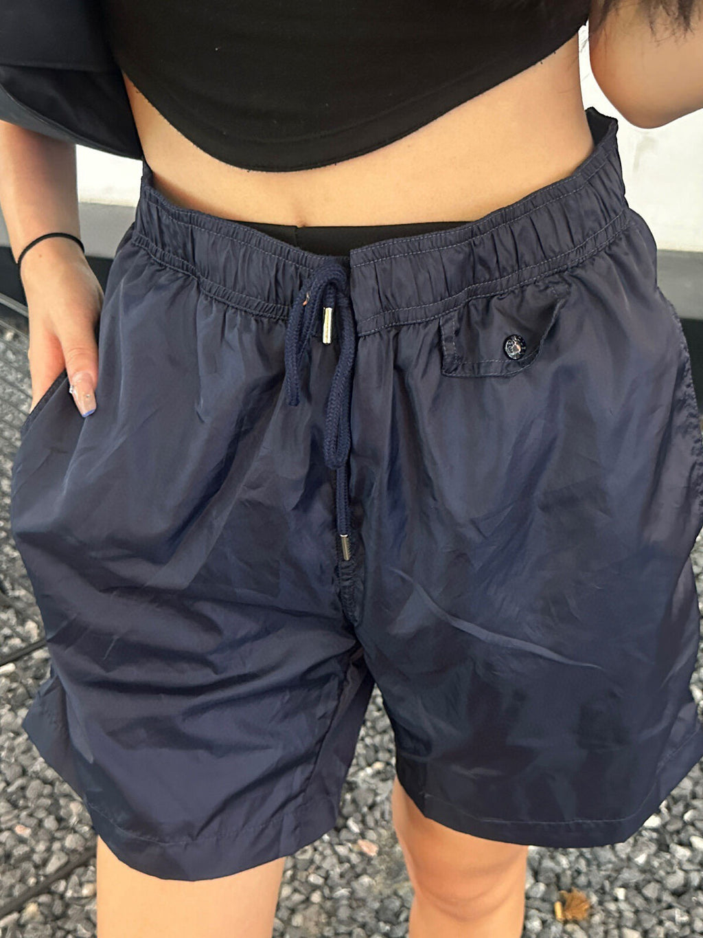 Moncler Logo Lightweight Short - view 16