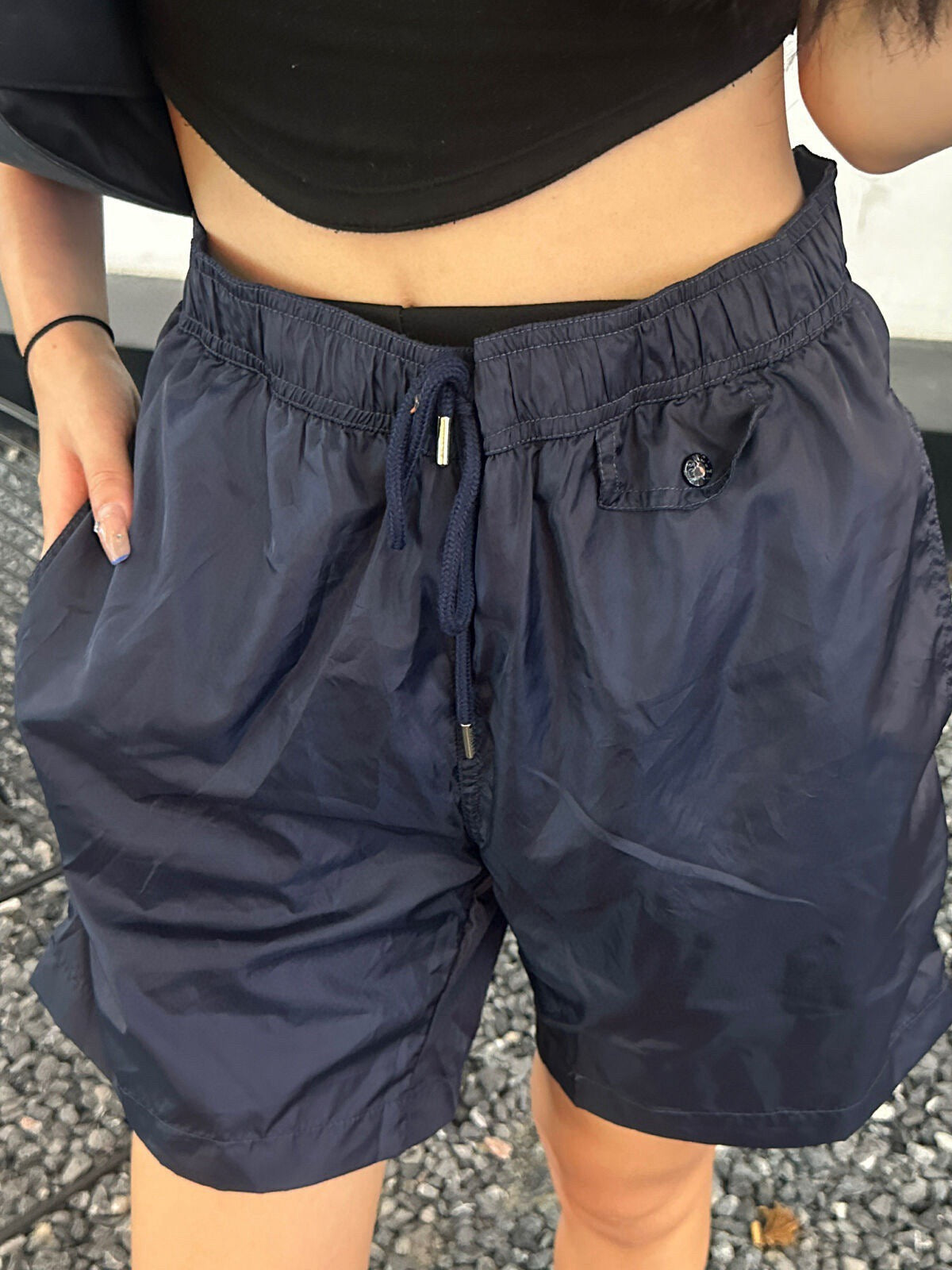 Moncler Logo Lightweight Short - view 16