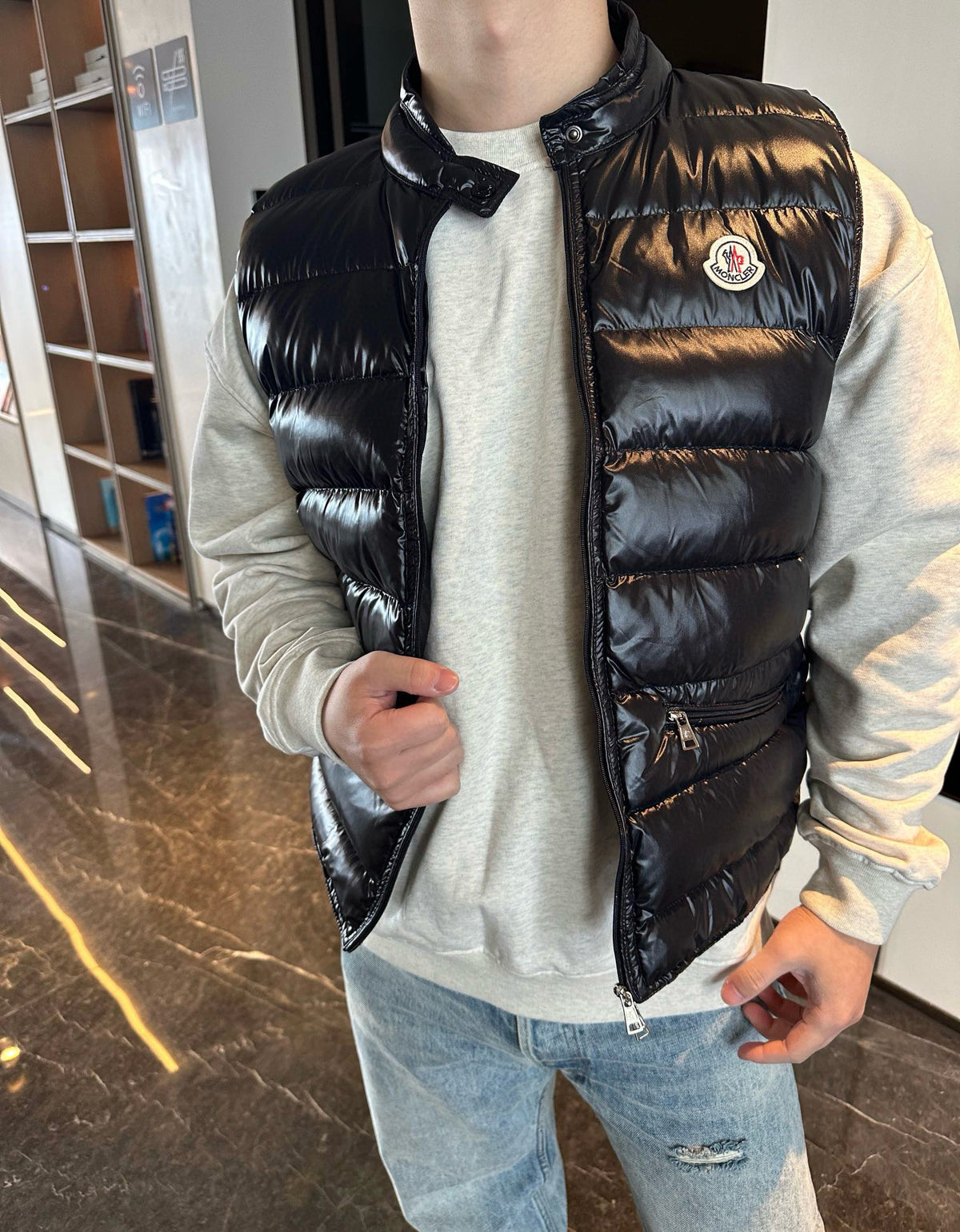 Moncler maya Zip-Up Lightweight Vest - view 17