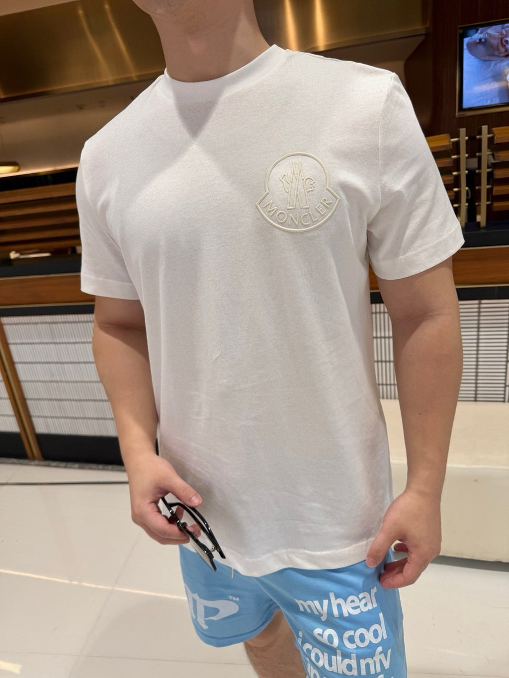 Moncler Embroidered Logo T-Shirt - view 17