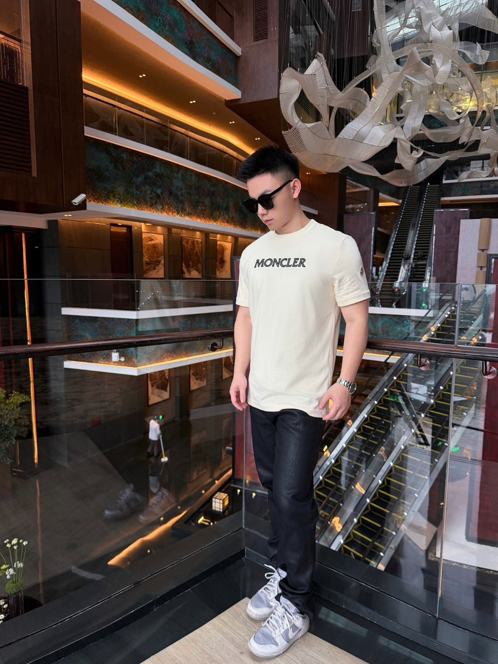 Moncler Embroidered T-Shirt - view 17