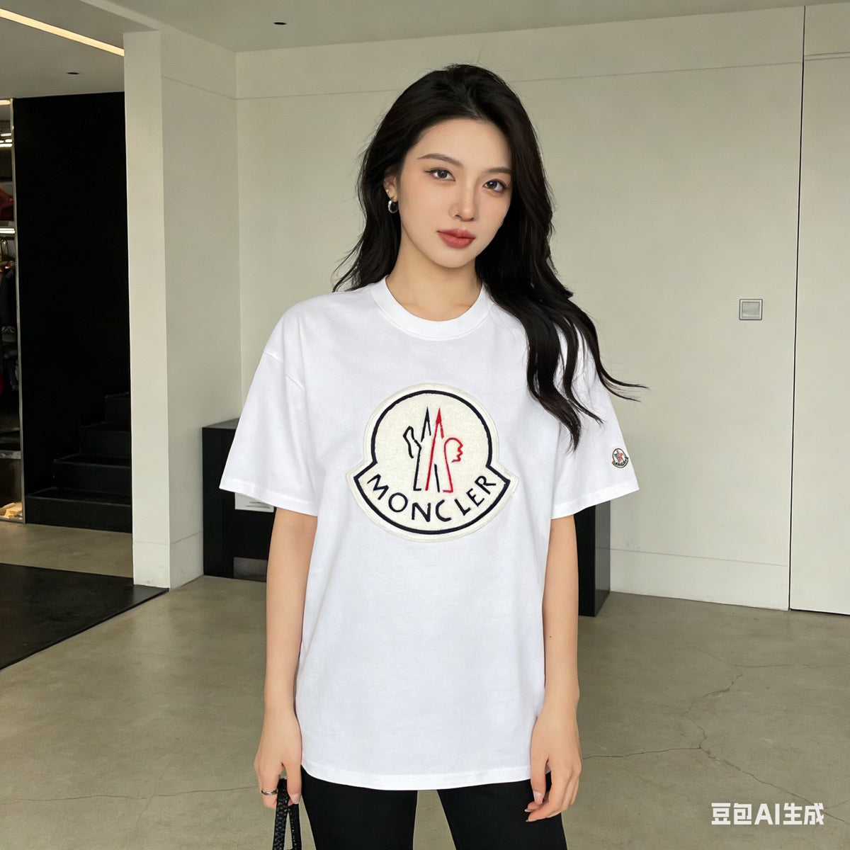 Moncler Logo Lightweight T-Shirt - view 17
