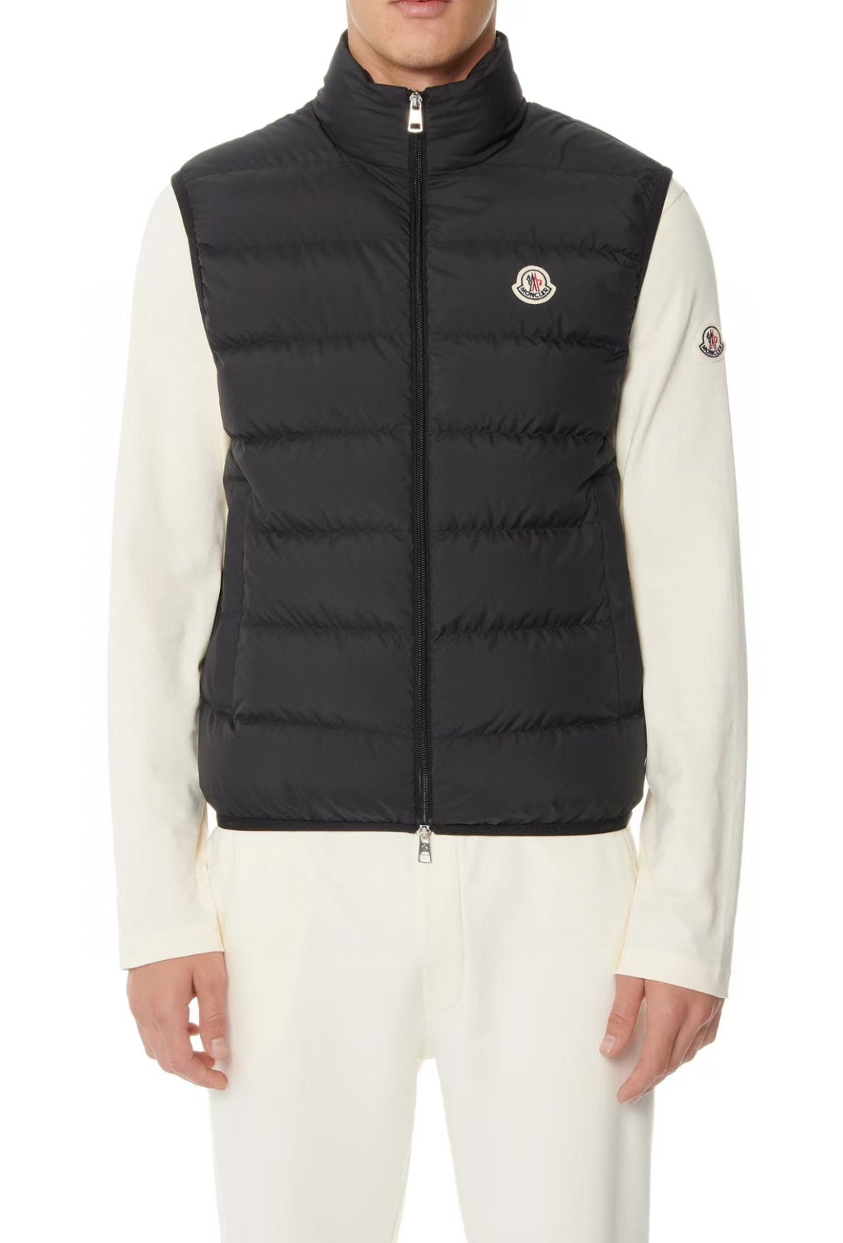 Moncler Men's Zip-Up Logo Vest - view 17