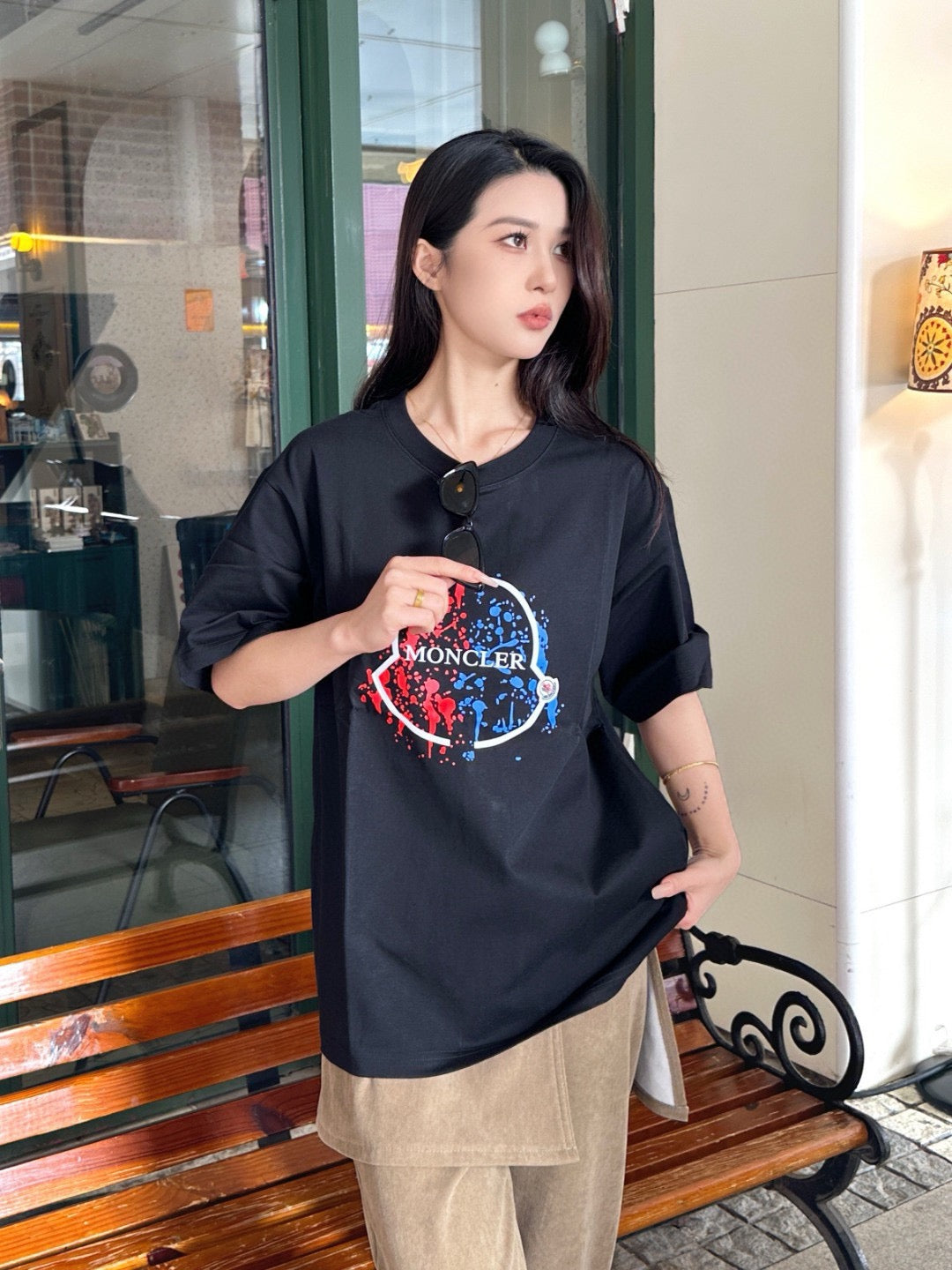 Moncler Graphic Logo T-Shirt - view 17