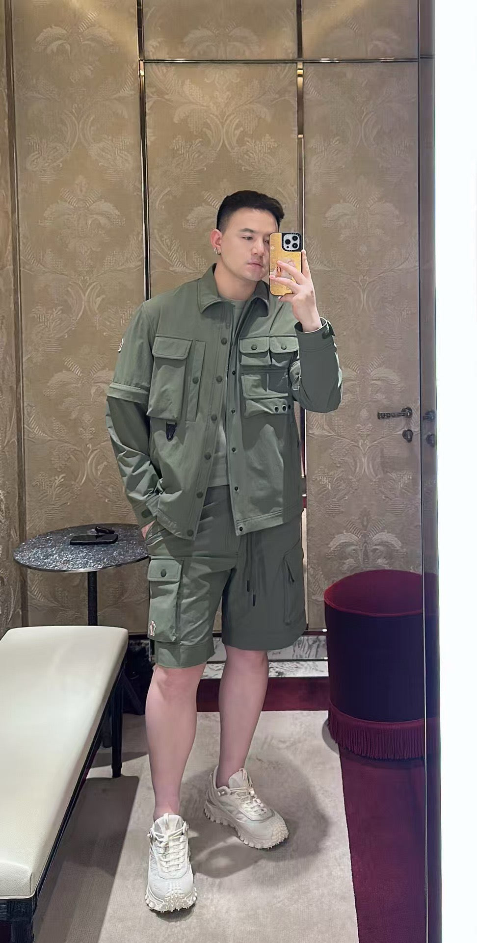 Moncler Grenoble Zip-Up Logo Jacket - view 17