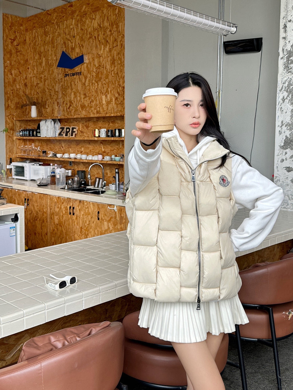 Moncler Women's Zip-Up Vest - view 17