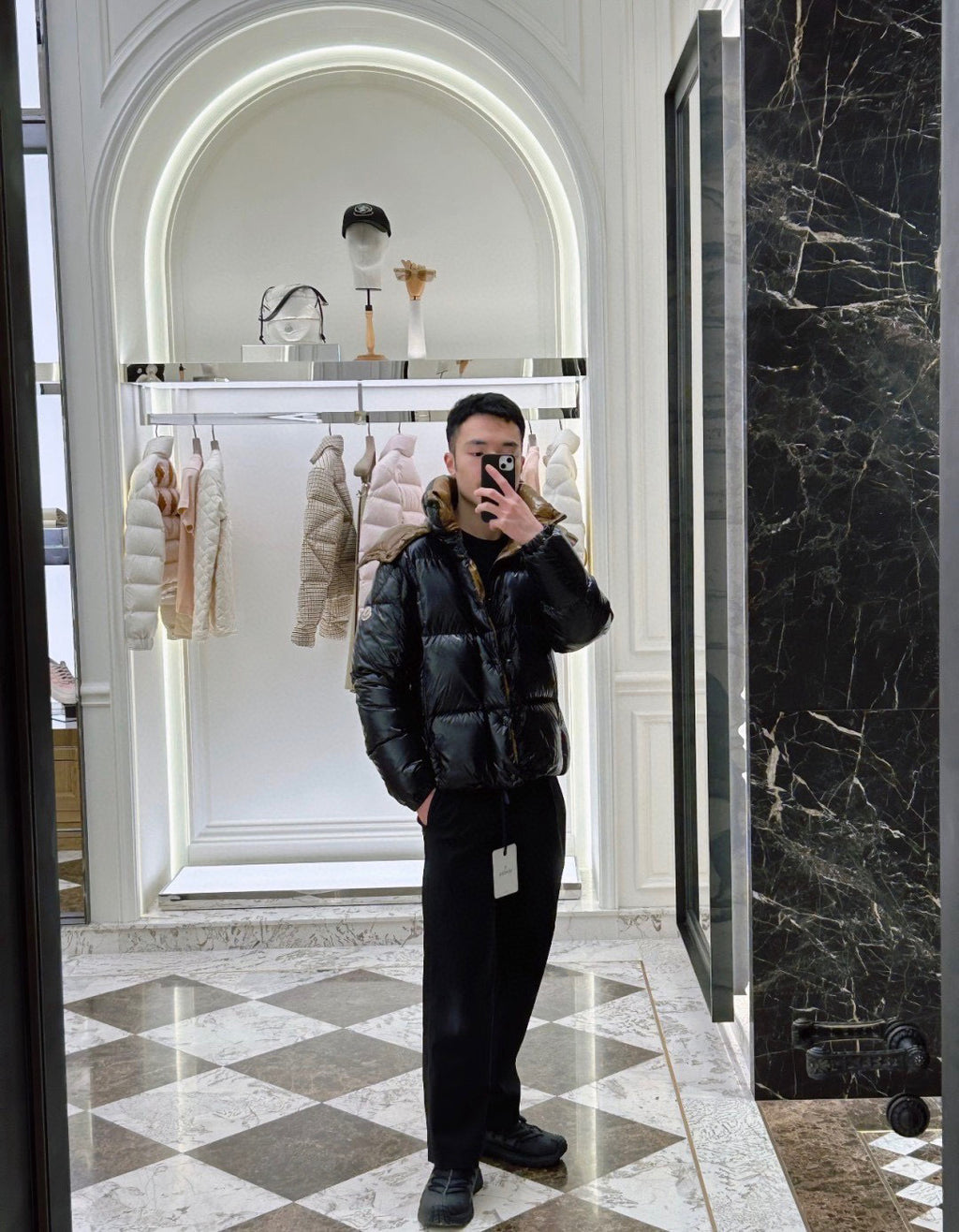 Moncler Hooded Down Jacket - view 17