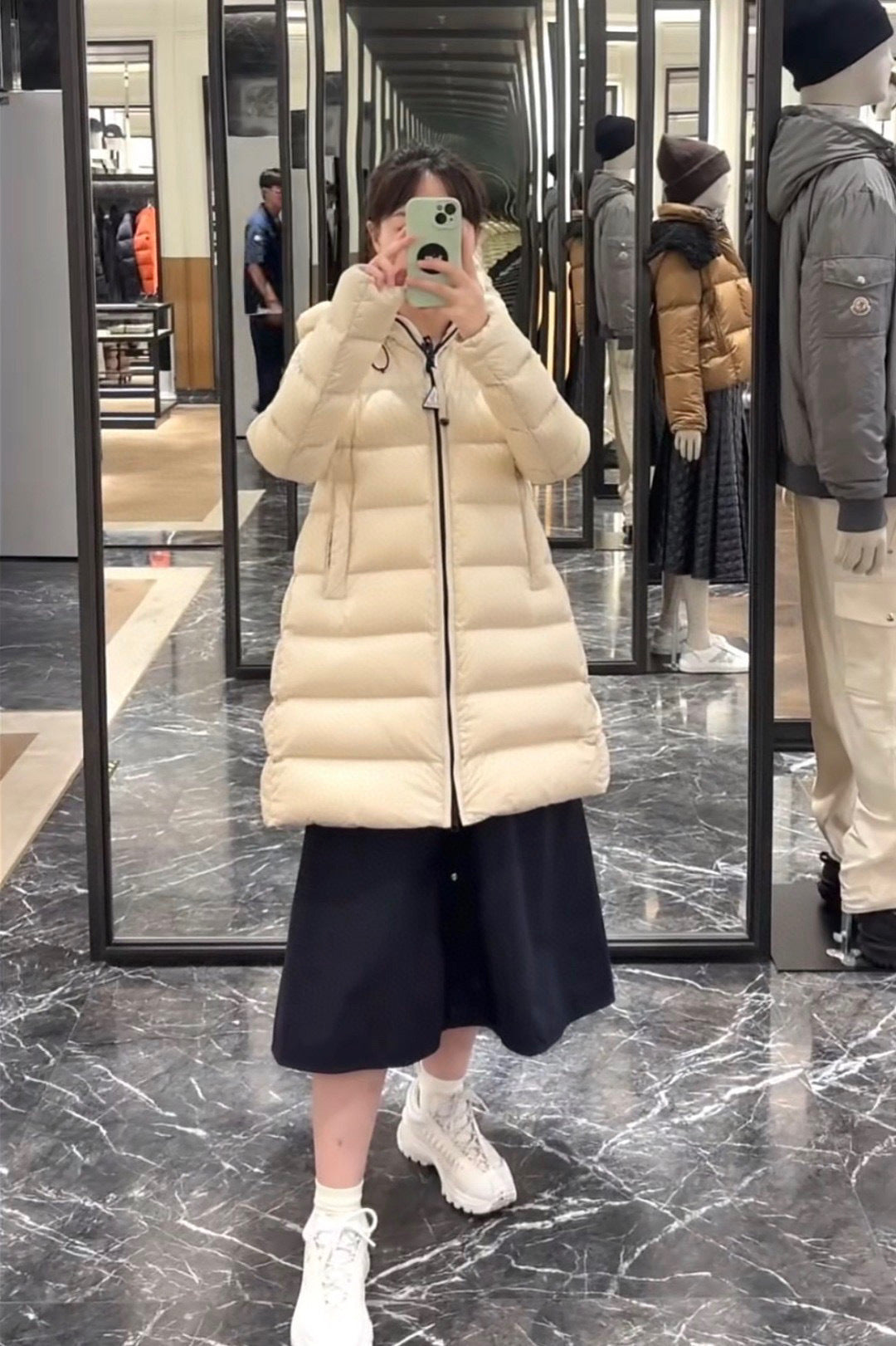 Moncler Women's Hooded Lightweight Down Jacket - view 18