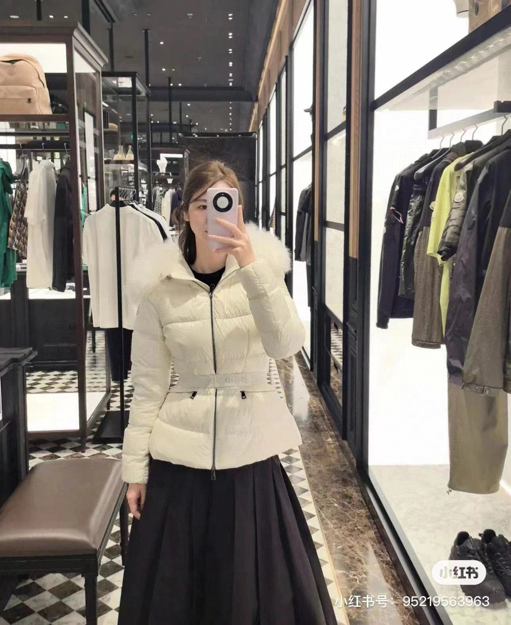 Moncler Women's Zip-Up Down Jacket - view 18