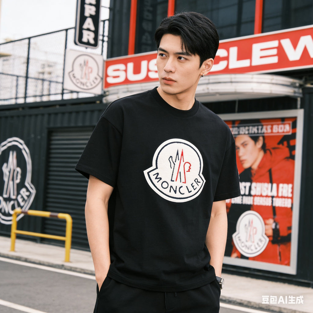 Moncler Logo Lightweight T-Shirt - view 18