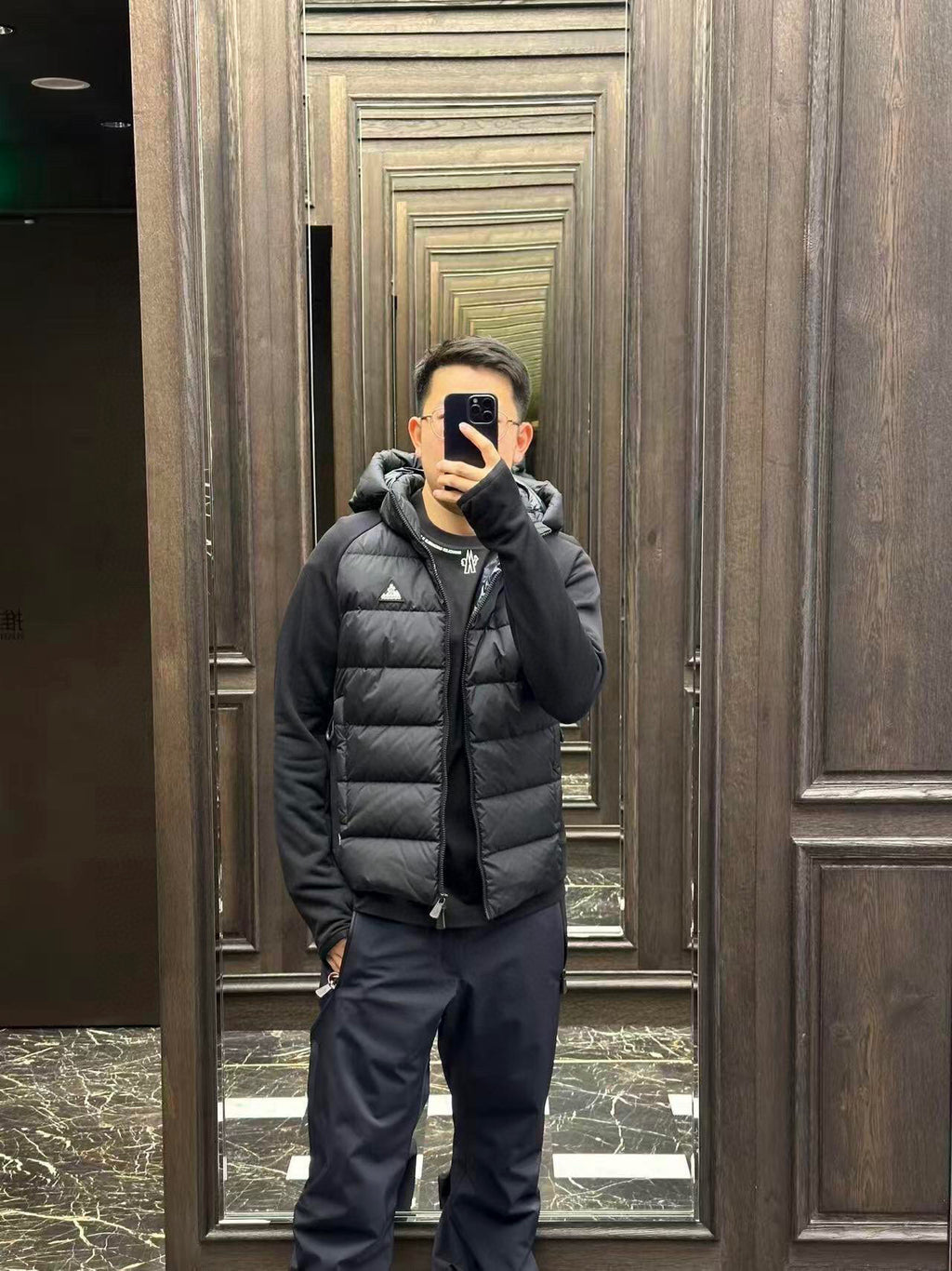 Moncler Hooded Down Jacket - view 18