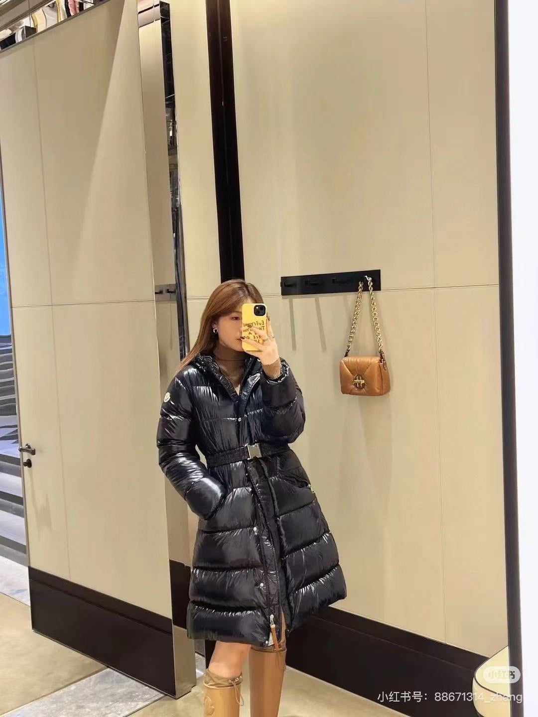 Moncler Women's Hooded Zip-Up Down Jacket - view 18
