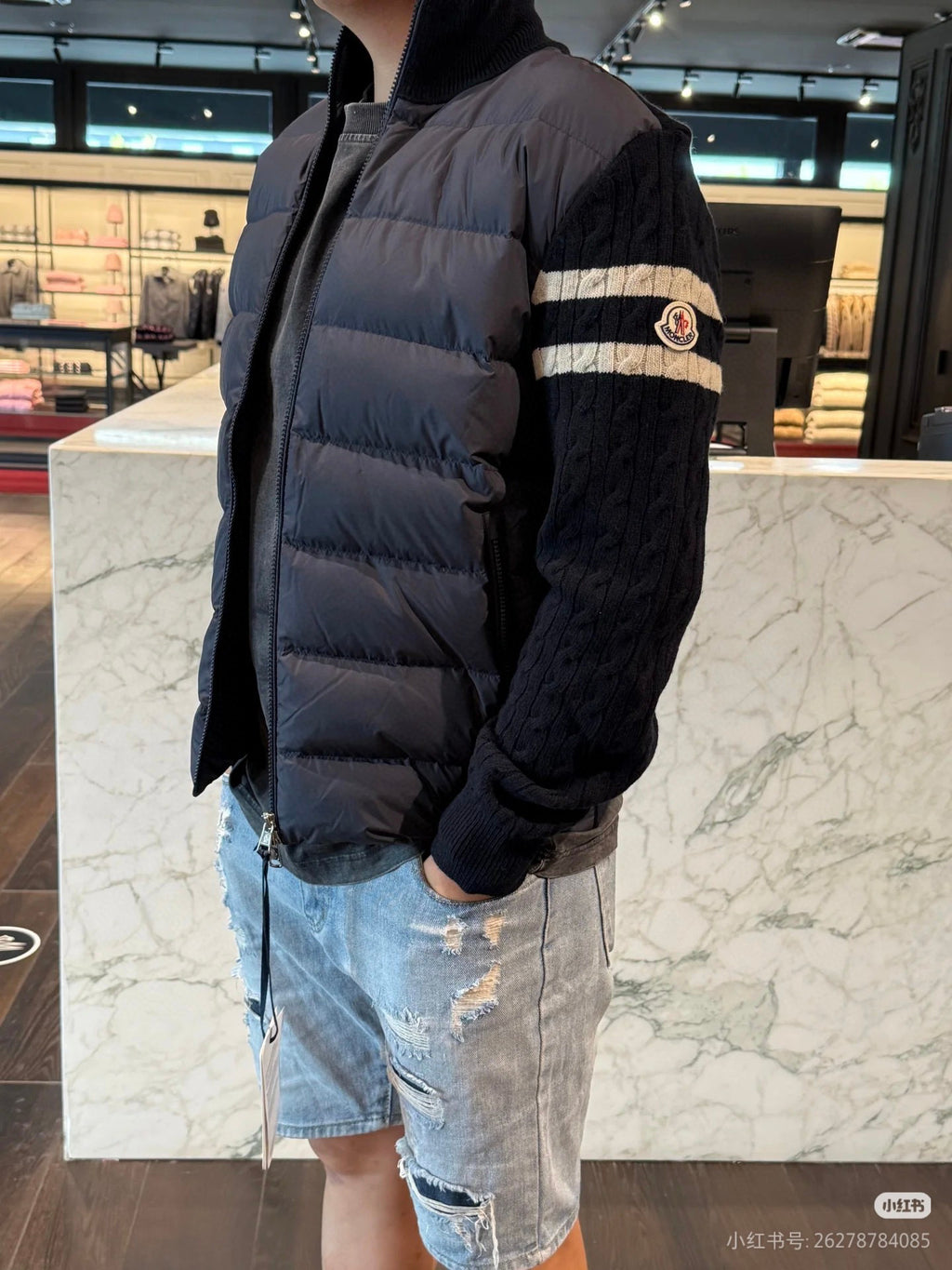 Moncler Men's Zip-Up Down Jacket - view 18