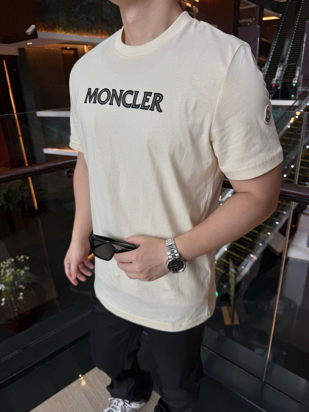 Moncler Embroidered T-Shirt - view 18