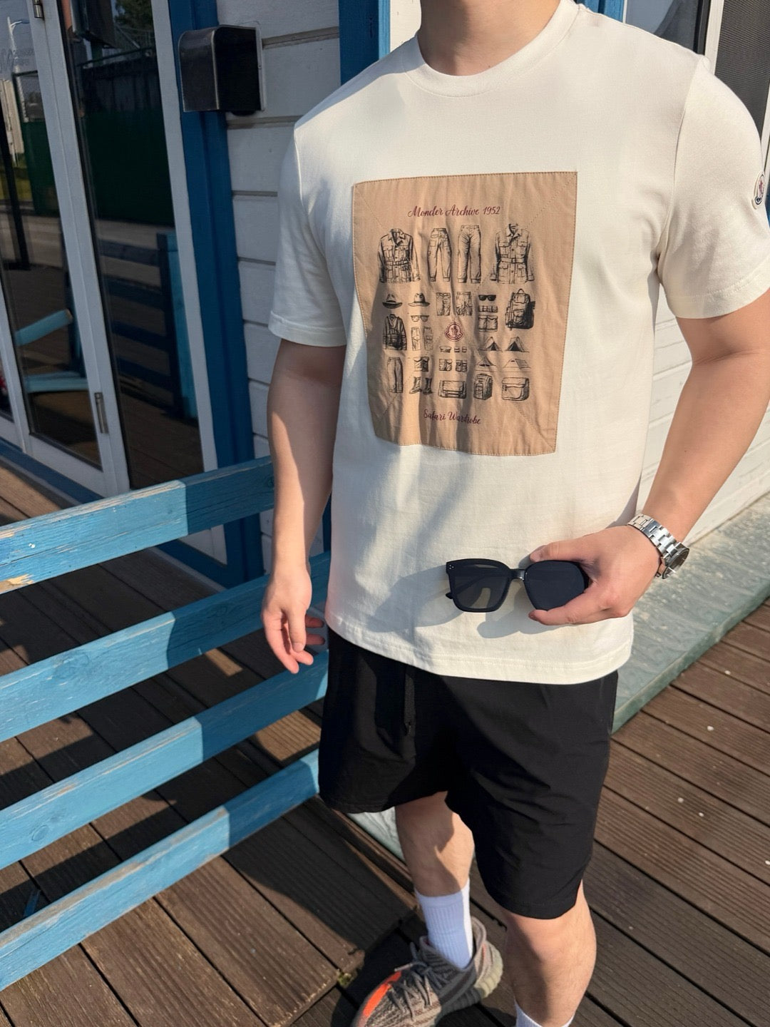 Moncler Embroidered T-Shirt - view 18