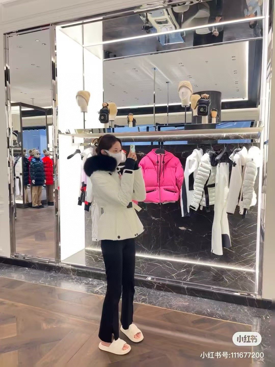 Moncler Hooded Lightweight Down Jacket - view 18