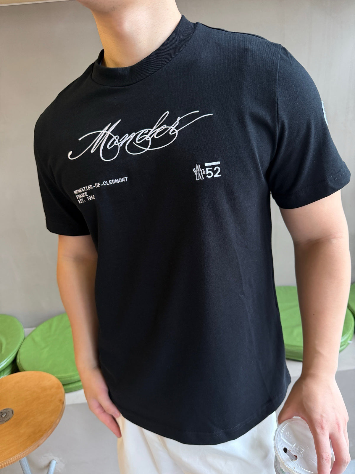 Moncler Embroidered T-Shirt - view 18