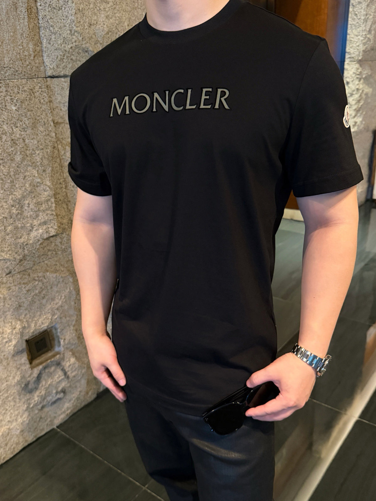Moncler Embroidered T-Shirt - view 19