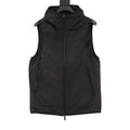 Moncler Hooded Graphic Logo Vest - view 1