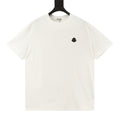 Moncler Embroidered Logo T-Shirt - Black - view 1