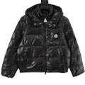 Moncler Women's Hooded Zip-Up Logo Down Jacket - view 1