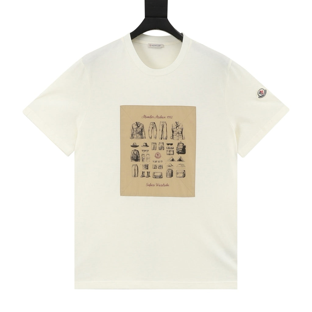 Moncler Embroidered T-Shirt - view 1