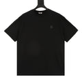 Moncler Embroidered Logo T-Shirt - Black - view 1