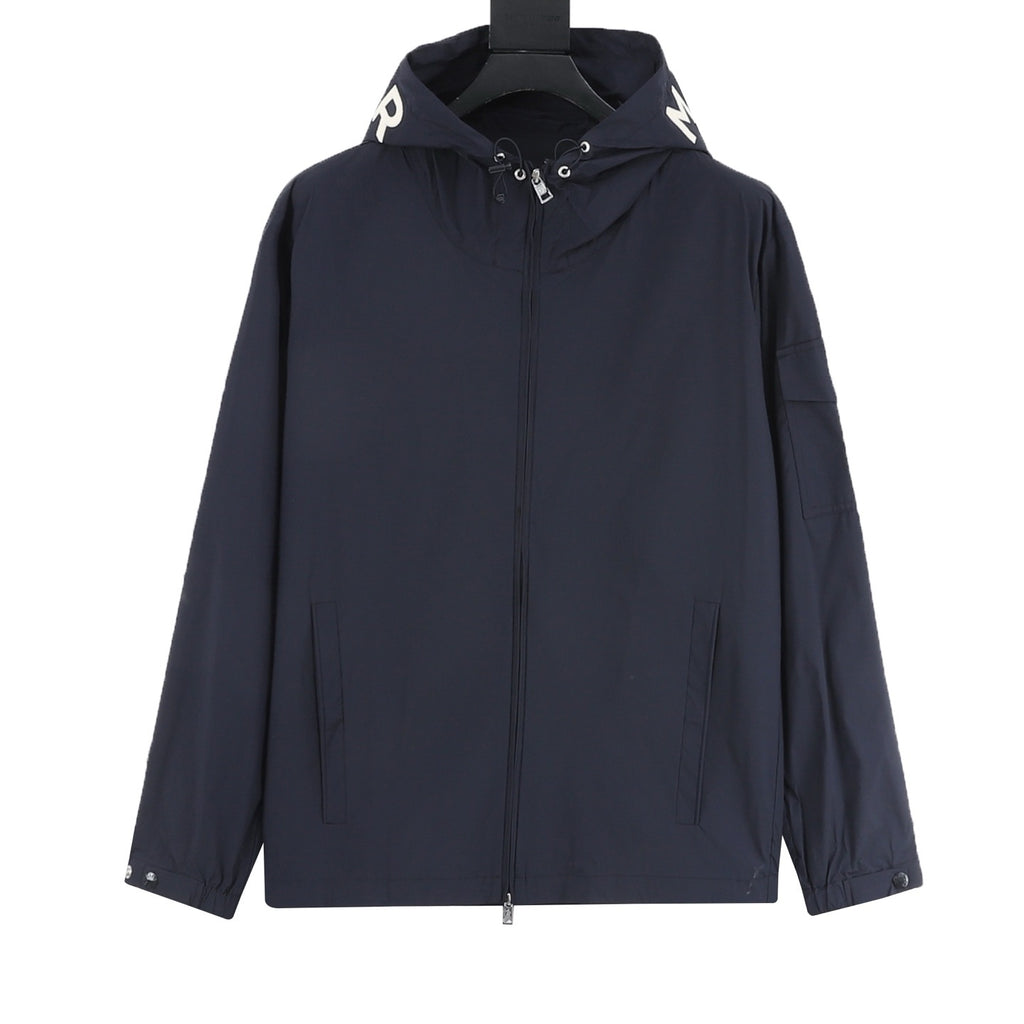Moncler Sassiere Hooded Zip-Up Embroidered Jacket - view 1