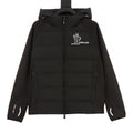 Moncler Hooded Zip-Up Graphic Down Jacket - view 1