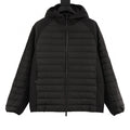 Moncler Hooded Lightweight Down Jacket - Black - view 1