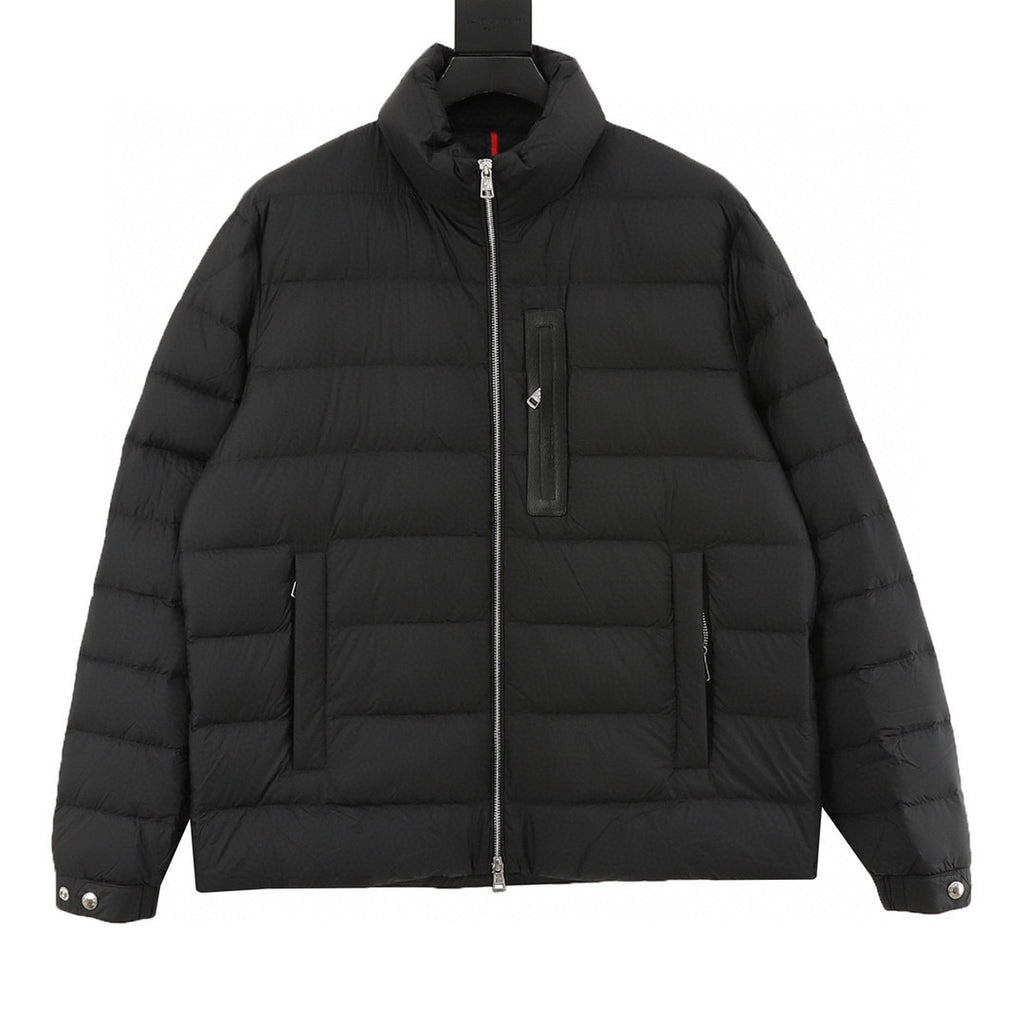 Moncler Zip-Up Lightweight Down Jacket - Black - view 1